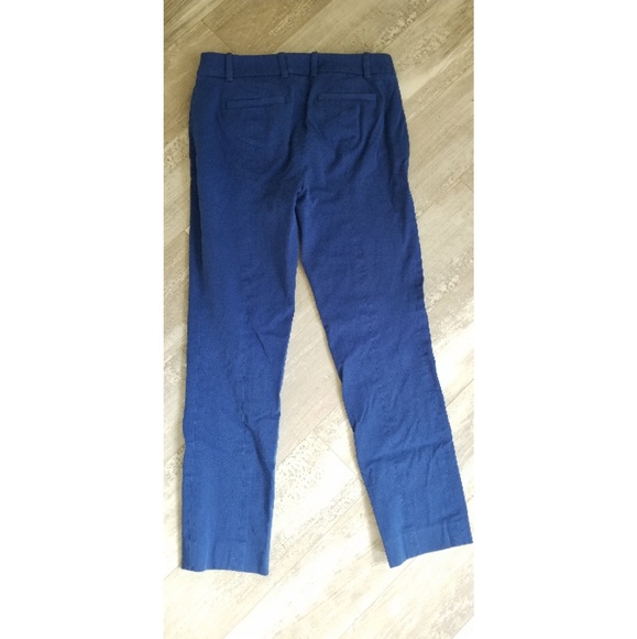 J Crew - Blue Stretch Pants Trousers - Picture 6 of 6